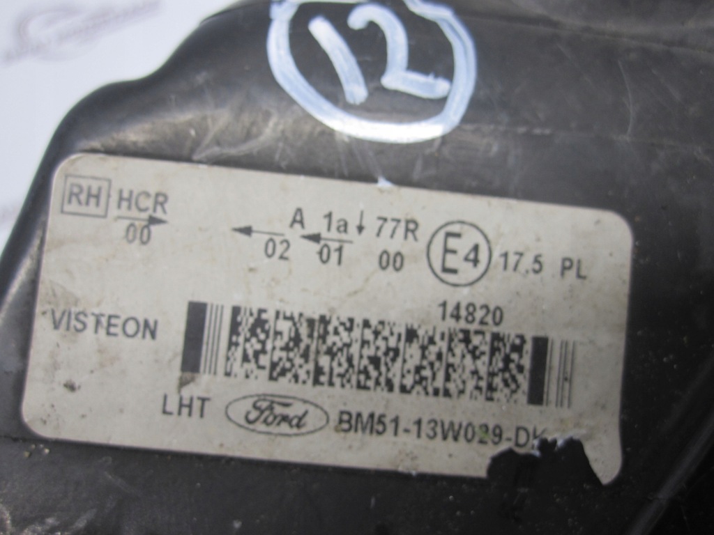 Ford Focus MK3 III 12R Lampe Front BM51-13W029-DK Englisch Product image