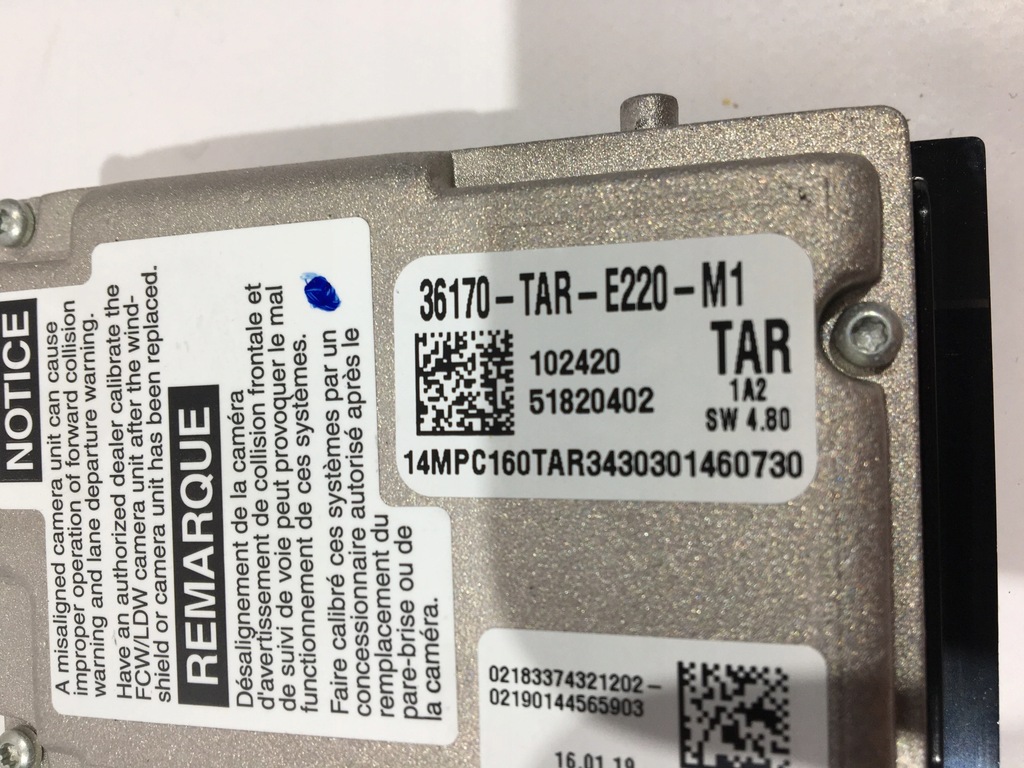 RADAR-SPURASSISTENT HONDA JAZZ IV 15- LIFT Product image