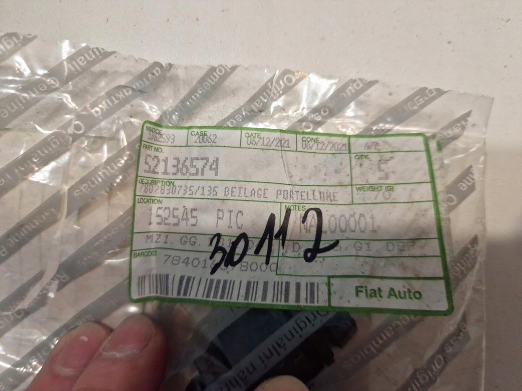 FIAT PANDA ALFA GIULIETTA HECKHAUBENSTOSS Product image