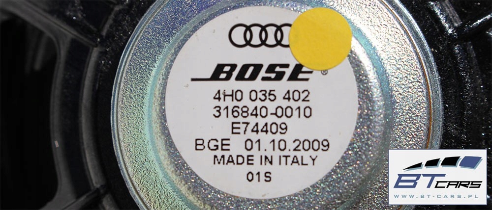 Audi A8 Lautsprecher Bose Sound System 4H 4H0035411A 4H1035401 4H1035402 4H0035 Product image
