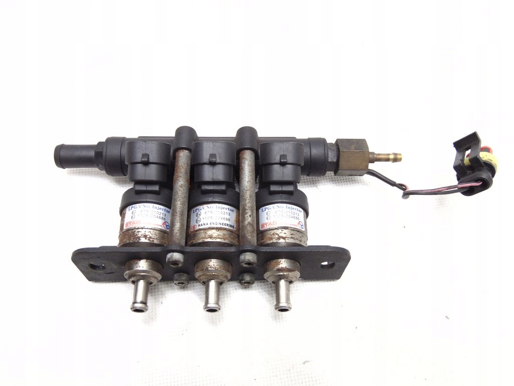 INJEKTOREN INJEKTORSCHIENE LPG CNG HANA H2001 1,3 Ohm SET V6 Product image