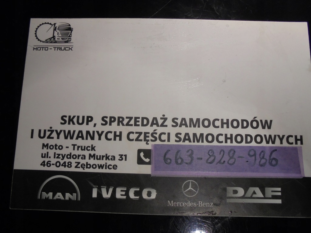 Man TGA Suspension Reser Set Słica Hub Terminal, Säule, Brücke Product image