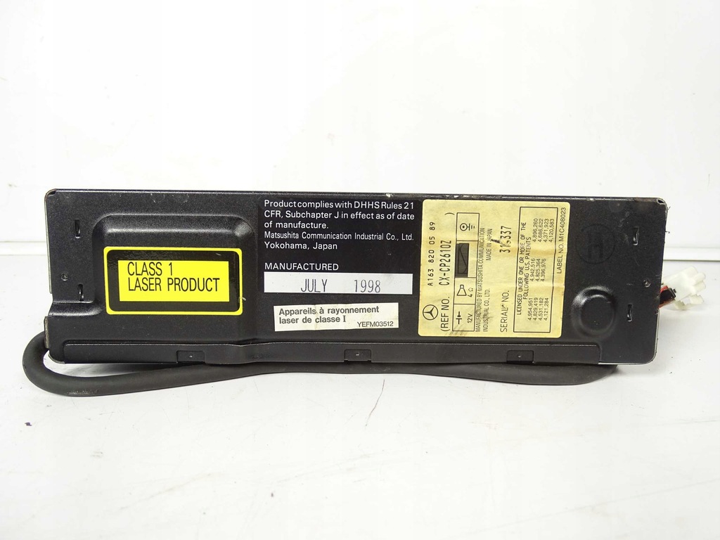 Mercedes ML W163 CD-Wechsler A1638200589 Product image