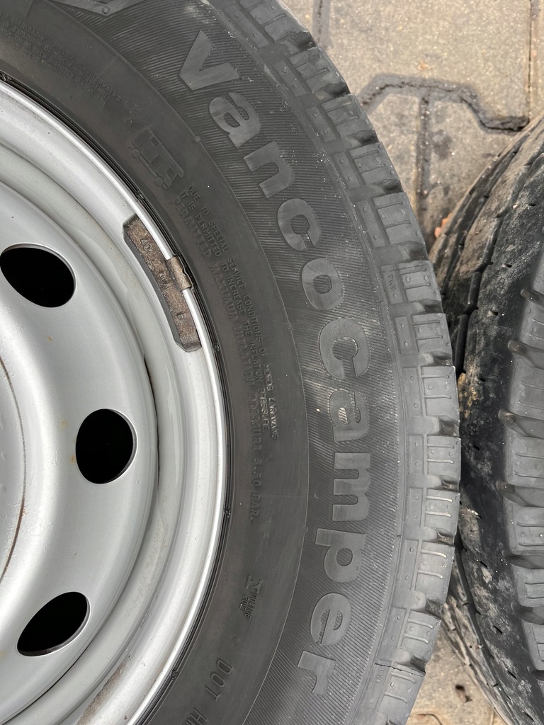 Fiat Ducato Boxer Jumper Continental Felgen 215/70 Product image