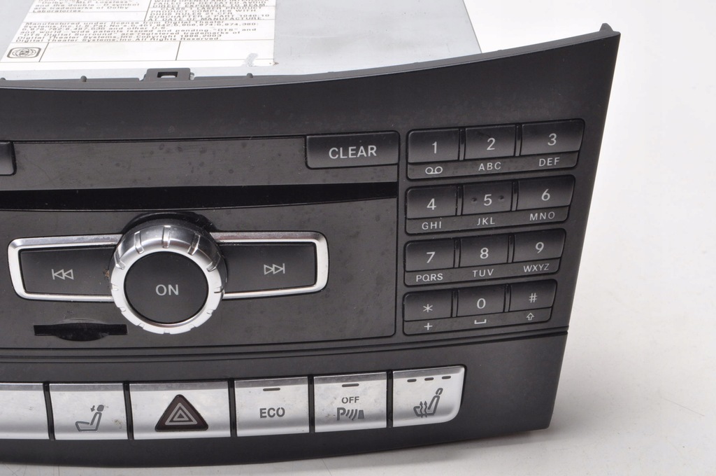 MERCEDES W212 W218 LIFT RADIO NAVIGATION A2129006423 Product image