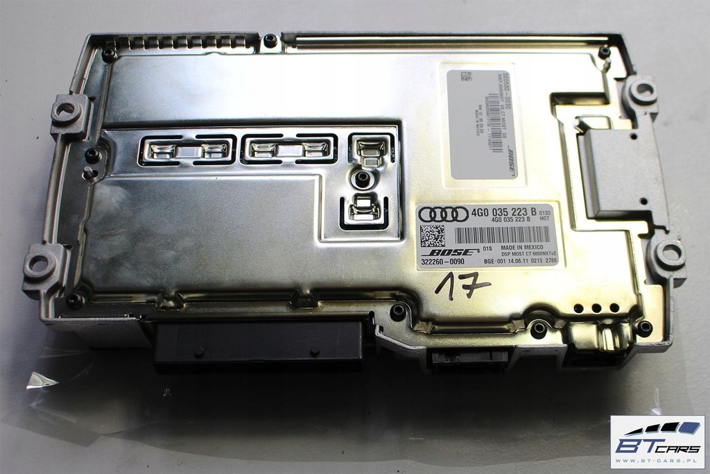 Audi A8 Lautsprecher + Bose Amplifier 4H 4G0035223B 4H0035481A 4H0035297 4H00 Product image