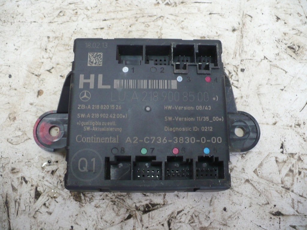 TÜRMODUL LINKS RECHTS HINTEN VORNE MERCEDES W218 A2189008500 Product image