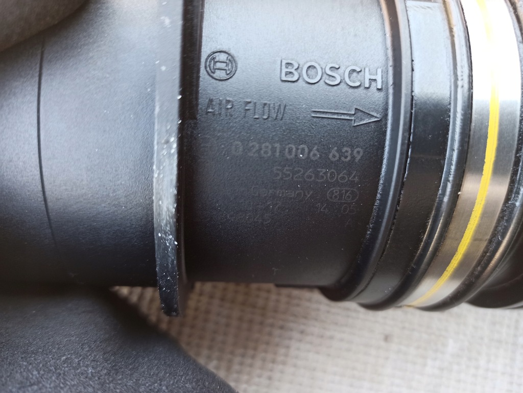 Luftansaugschlauch-Durchflussmesser GIULIA 2.2 Product image