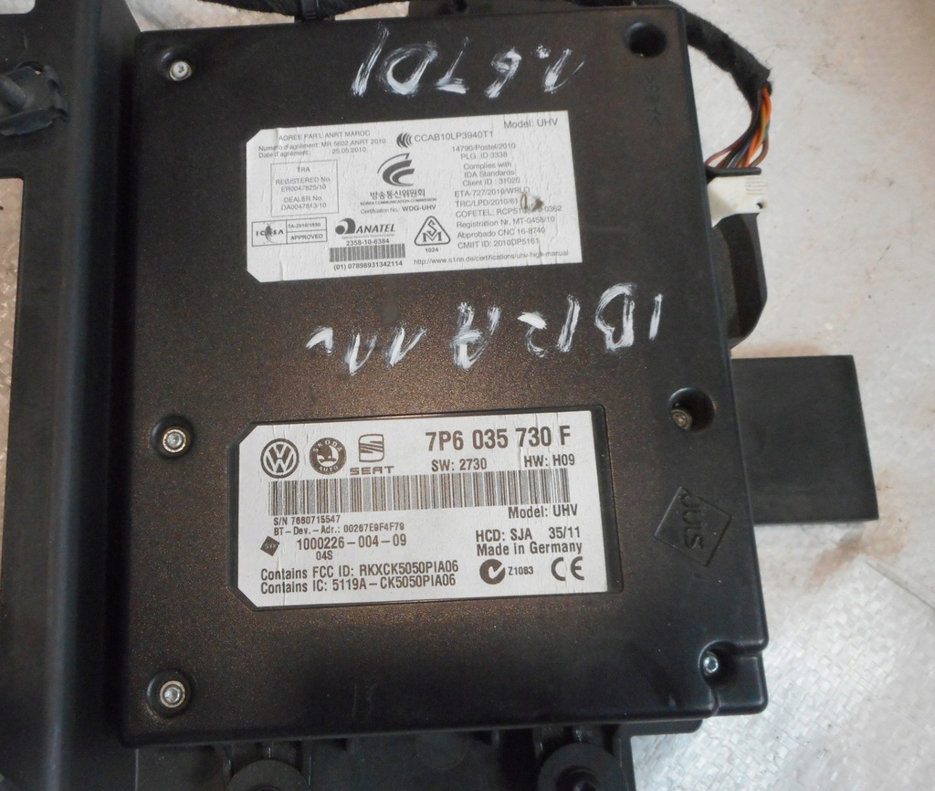 SEAT IBIZA IV 08-12 RADIO CD MP3 6J1035153G MODUL Product image