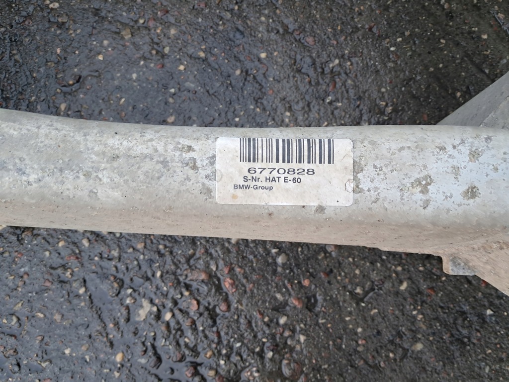 Balken-Drehgestell-Hinterradaufhängung 6 770 828 BMW E60 E61 520d 530d 520i 530i Product image