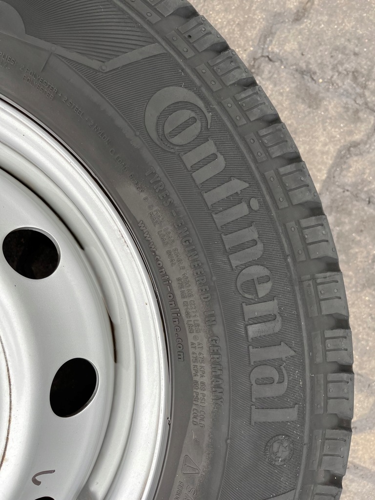 Fiat Ducato Boxer Jumper Continental Felgen 215/70 Product image