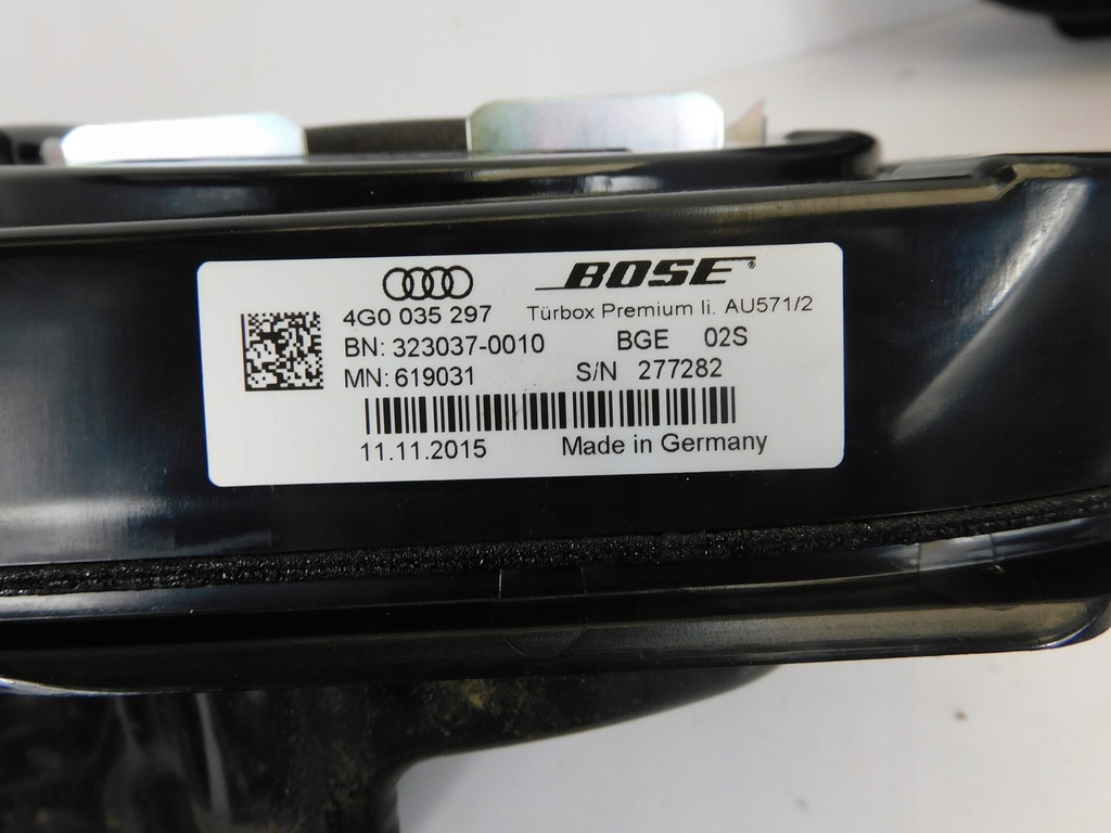 AUDI A6 C7 4G 4G5 LIFT SOUND SOUNDSYSTEM BOSE LAUTSPRECHER-SET Product image