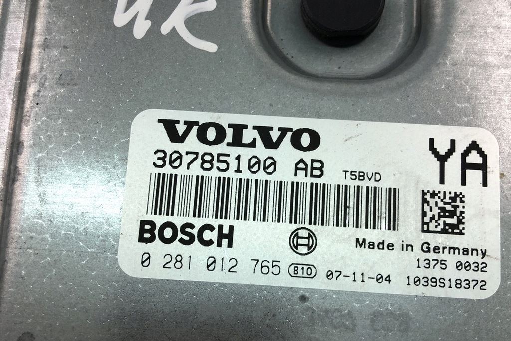 ECU Volvo V70 III (BW) 30785100 AB 2009 Motorregeleinheit 2009 Product image