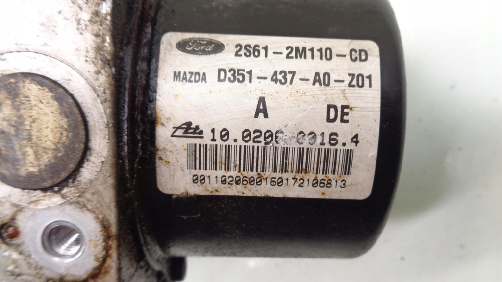 ABS-PUMPE FORD FIESTA MK5 1.4B 02R 2S612M110CD Product image