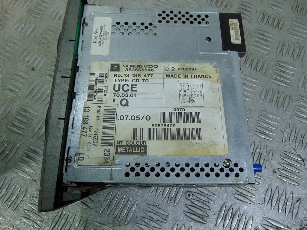 RADIO CD NAVI OPEL VECTRA C Product image