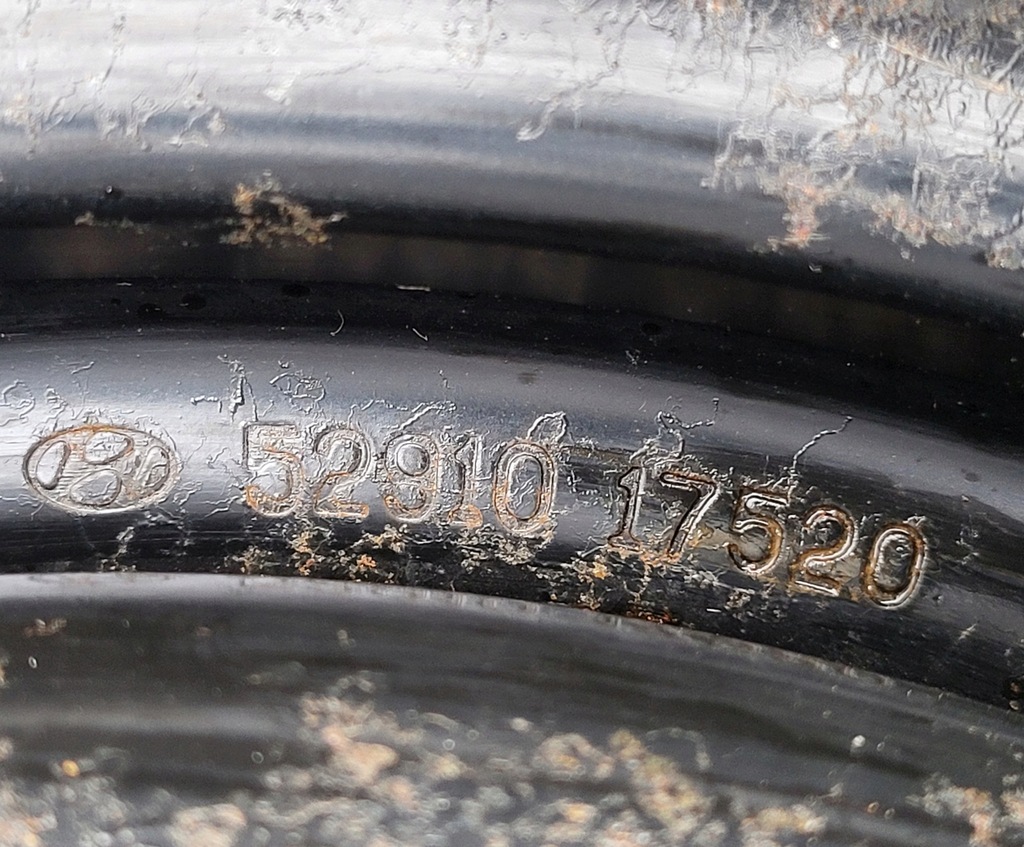 Ersatzrad OE 52910-17520 HYUNDAI MATRIX 115/70R15 3,5Jx15 4x114,3 R15 Product image