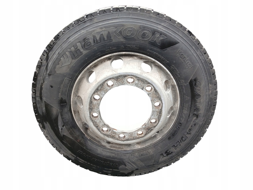 ALUMINIUM-HINTERRÄDER-SATZ MIT ANTRIEBSREIFEN DAF MAN IVECO 315/70/22,5 Product image