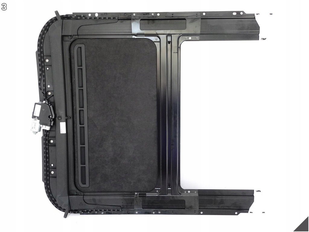AUDI RS7 S7 A7 C7 4G8 10-18 LIFT SUN ROOF ENGINE ROLLER SHUTTER ALCANTARA COVER Product image