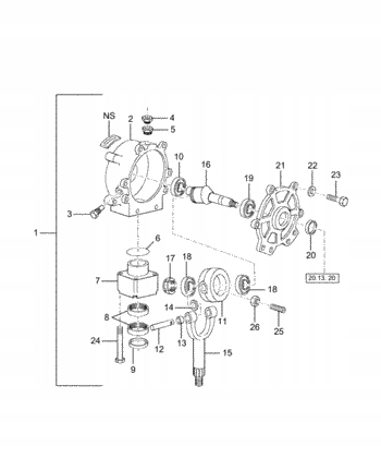 CNH CASE 2010/2020/2030/2060-17/2060-20 LAGER Product image