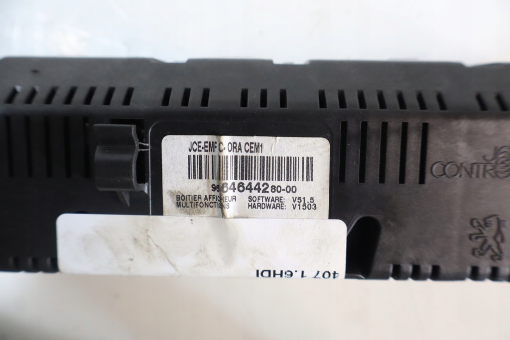 PEUGEOT 407 1.6HDI-DISPLAY Product image