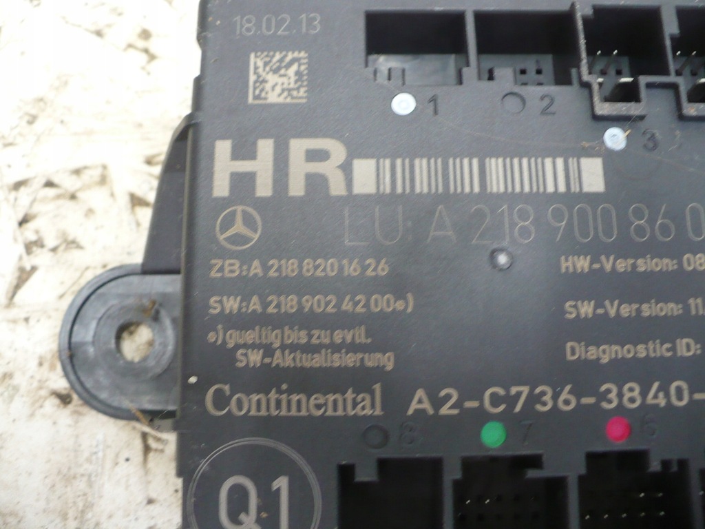 TÜRMODUL LINKS RECHTS HINTEN VORNE MERCEDES W218 A2189008500 Product image
