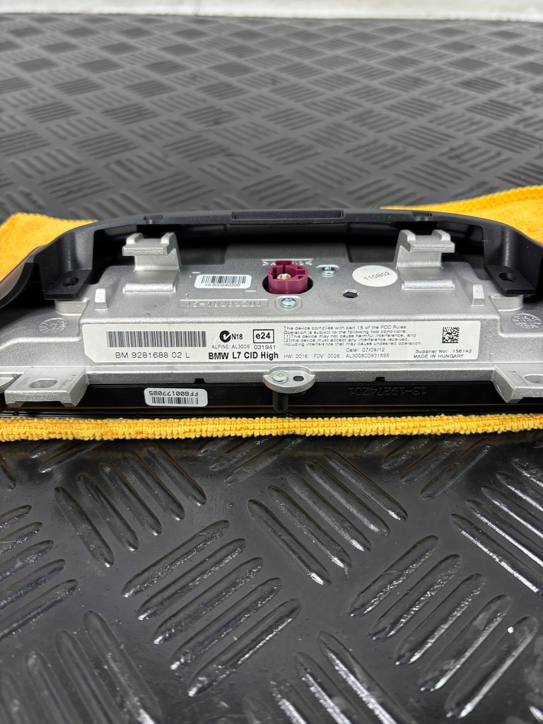 BMW F30 F31 DISPLAY NAVIGATIONSBILDSCHIRM 9281688 PERFEKT Product image