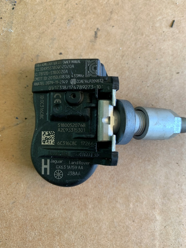 Jaguar TPMS-Reifendrucksensor Product image