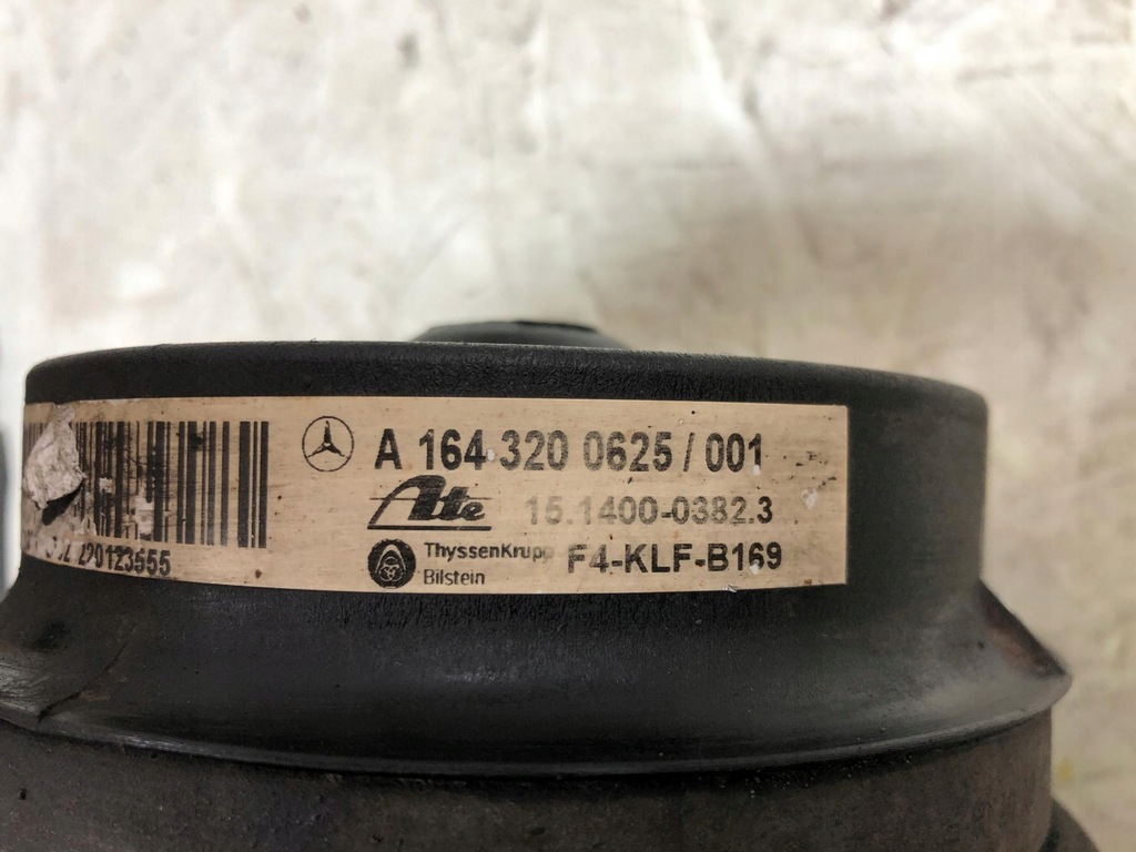 1643200625 MERCEDES ML W164 HINTERE AUFHÄNGUNGSGLOCKEN Product image