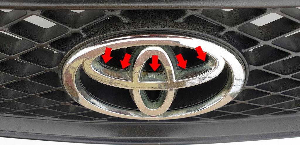 Toyota Corolla E11 Grillattrappe G6 Tuning Unikat! Product image