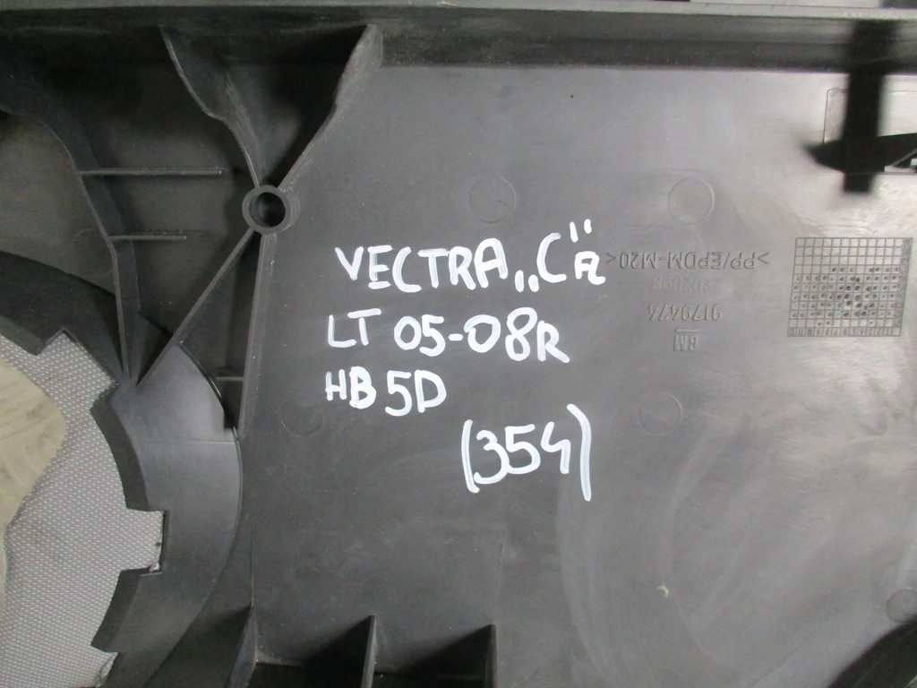 ABDECKUNG HINTEN LINKS 9179474 OPEL VECTRA C 1.9 CDTI 05-08 Product image