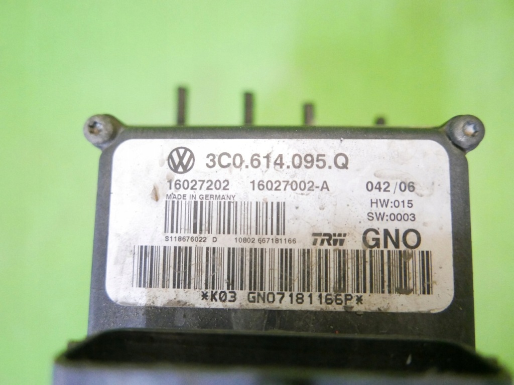 ABS-Pumpe 3C0614095Q TRW VW PASSAT B6 2.0 TDI 16V 05-09 Product image