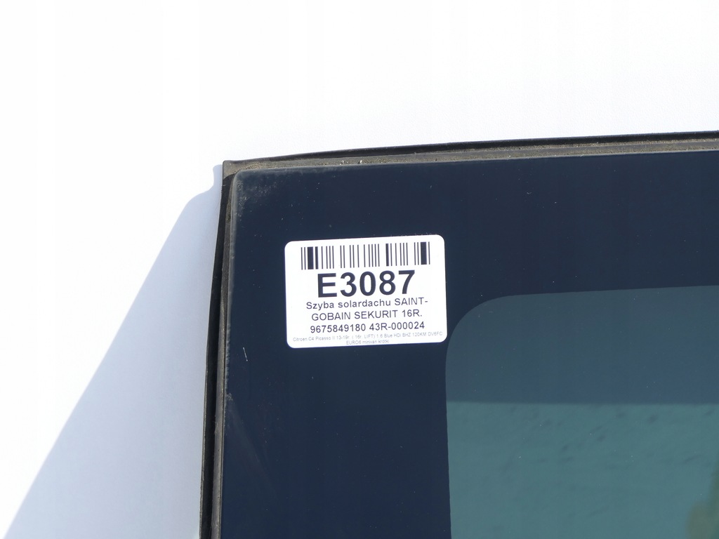 Solardach Glass Solar Citroen C4 Picasso II 2 kurz Product image