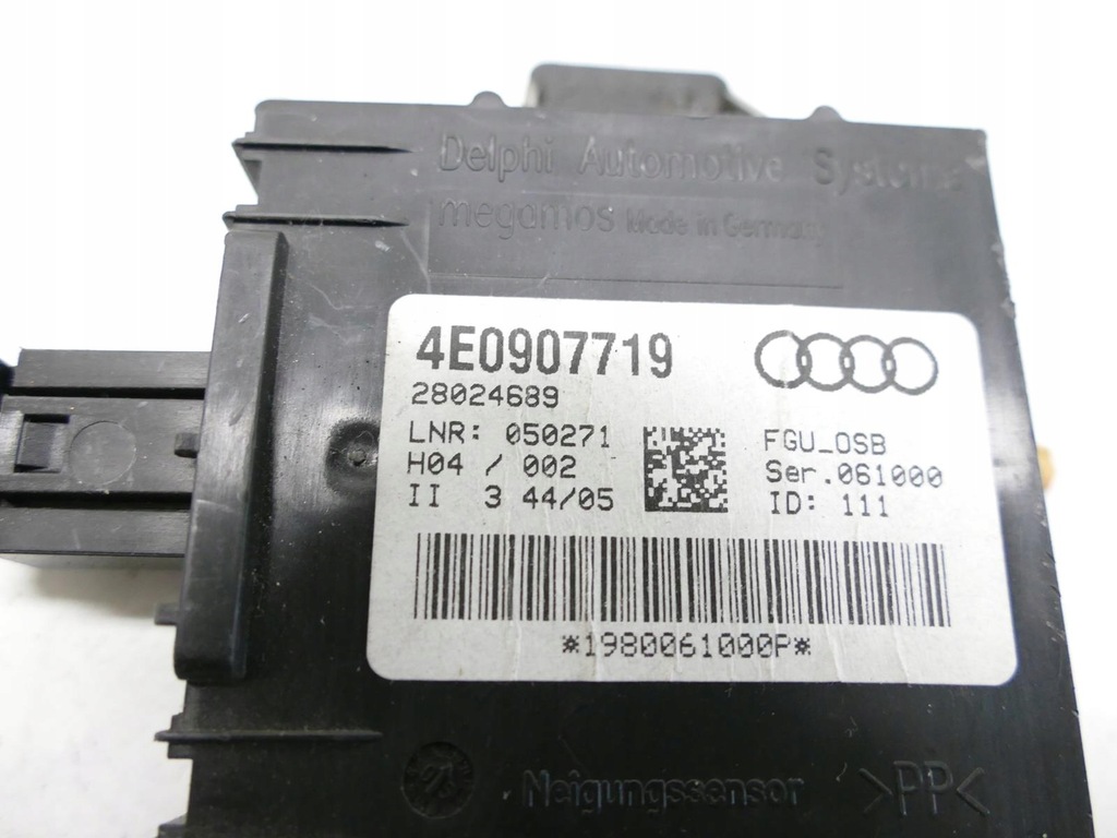 AUDI A8 D3 LIFT ALARM MODUL CONTROLLER Product image