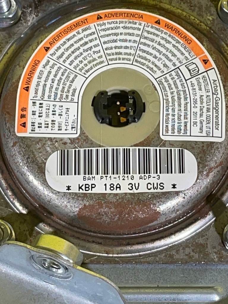 OPEL AGILA - AIRBAG-LENKRADKISSEN Product image
