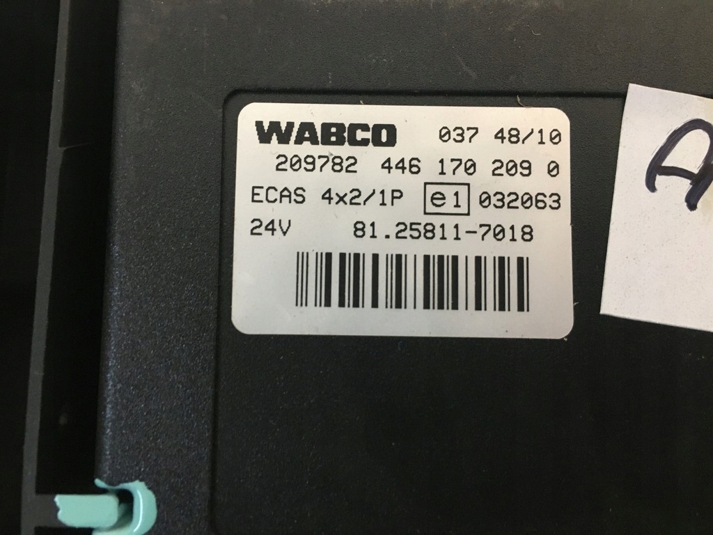 ECAS-CONTROLLER MAN TGX TGA TGS 81.25811-7018 EURO5 Product image