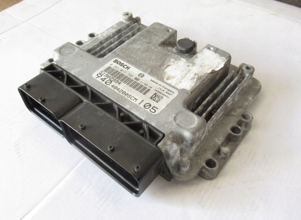 Alfa Romeo Giulietta 1.6 Computer 0281017785 RESET CLEAN PROTOKOLLIERT VON Product image