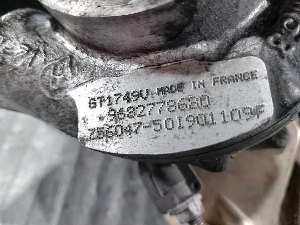 TURBINE PEUGEOT 508 9682778680 GT1749V 2,0 HDI Product image