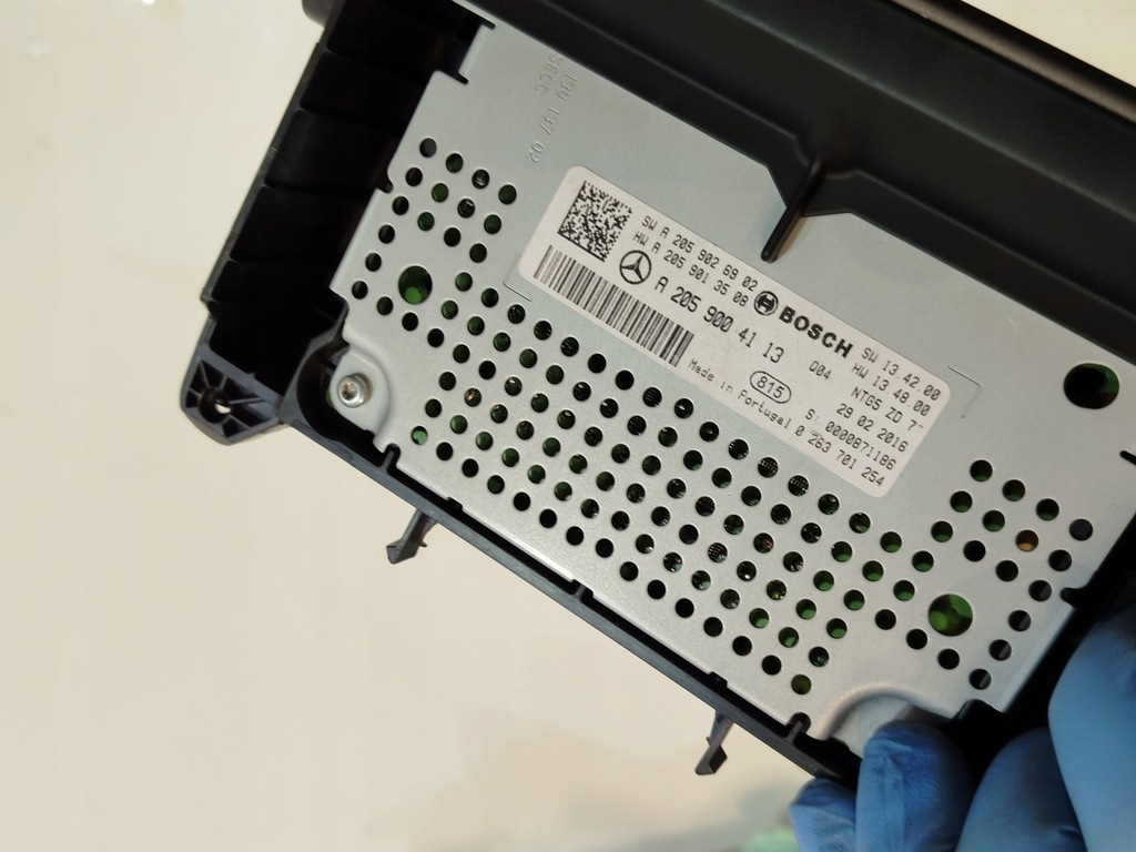 BILDSCHIRMANZEIGE MERCEDES W205 A2059004113 PERFEKT! BETRIEBLICH, RECHTLICH! Product image