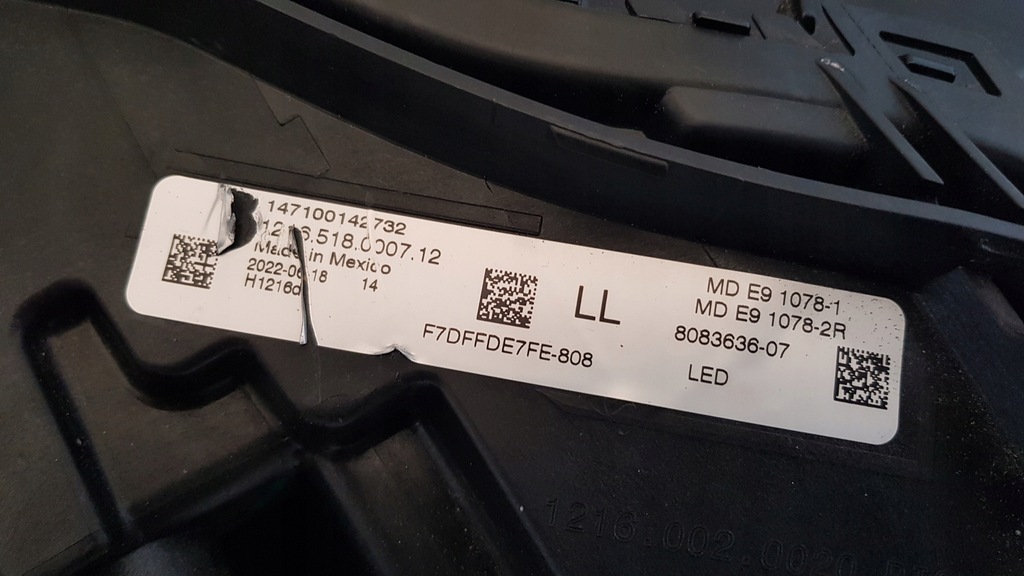 FRONTLEUCHTE VORNE LINKS RECHTS BMW M2 G87 SCHWARZ KOMPLETT 9503470 9503469 Product image