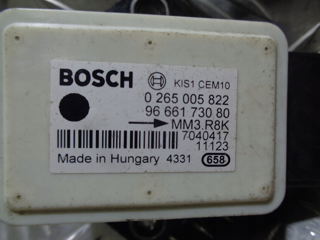 PEUGEOT ESP-SENSOR 0265005822 9666173080 Product image