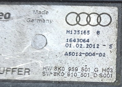 AUDI A4 B8 A5 Q3 Q5 A6 C7 LIFT CONTROLLER LÜFTERMODUL Product image