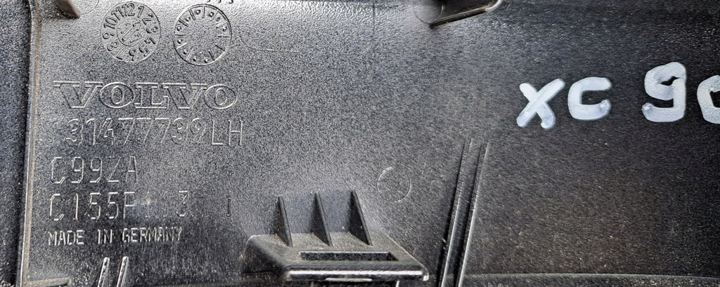 Volvo XC90 II Linkes Spiegelgehäuse 31477739 Product image