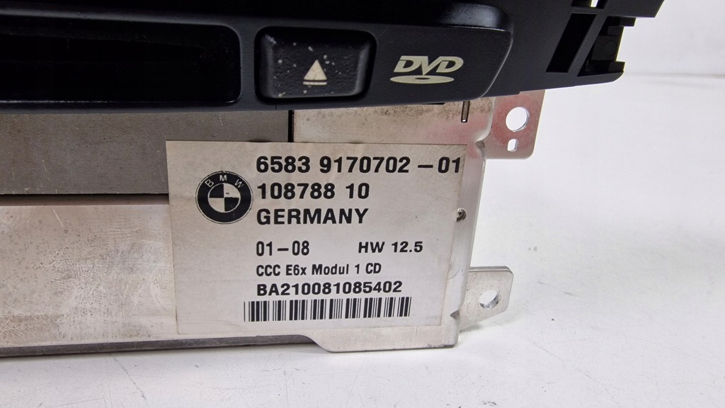 BMW E60 E61 DVD-NAVIGATIONSLESER CCC-LAUFWERKBILDSCHIRM 9170702 Product image