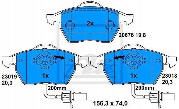 Bremsbelagsatz Product image