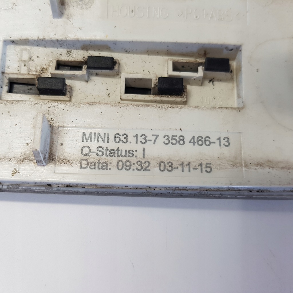 MINI F54 CLUBMAN Kotflügelblinker, RECHTS, 16 Jahre alt Product image