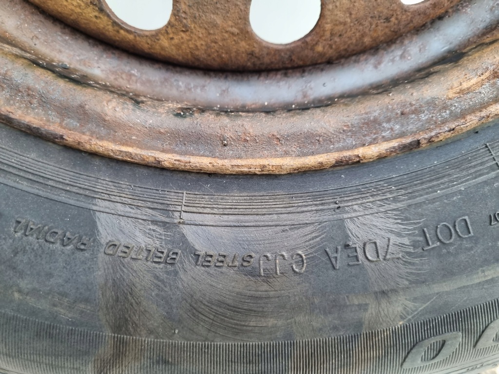 Ersatzreifen für Nissan NV200, 175/70 R14C 4X114.3 5J14CHG 40300BJ01A Product image