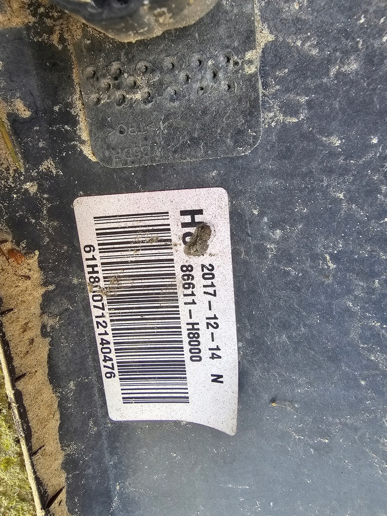 KIA RIO HB HECKSTOßSTANGE 2018- 86611-H8000 Product image