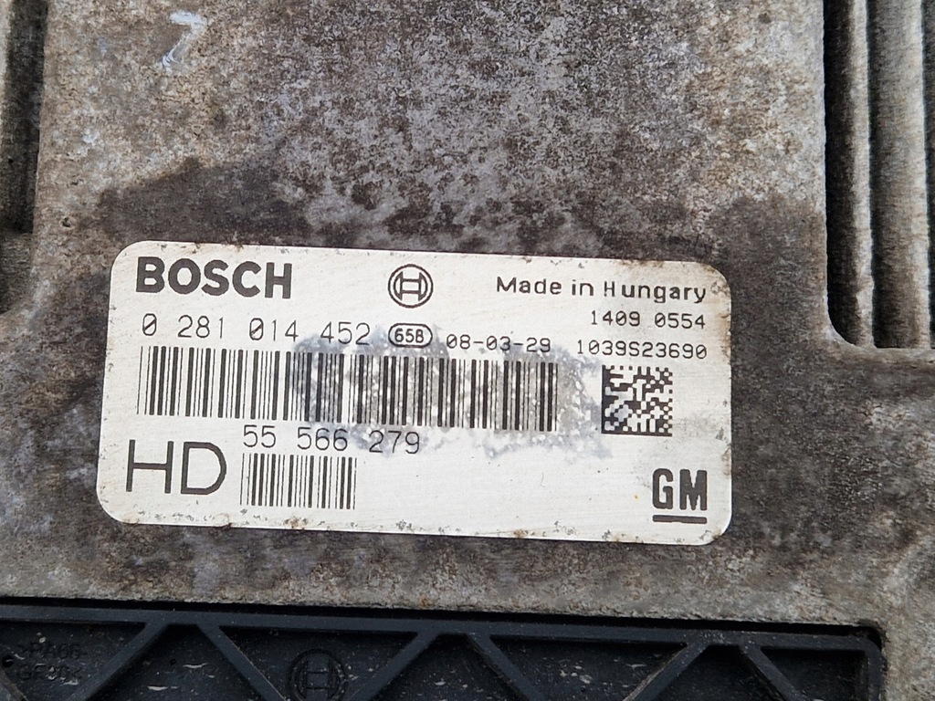 Opel Zafira B CDTI -Computer 028101452 55566279 Product image
