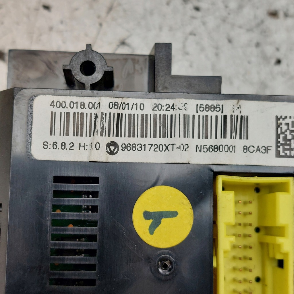 CITROEN C3 II KLIMAANLAGE AIR PANEL 400018001 Product image
