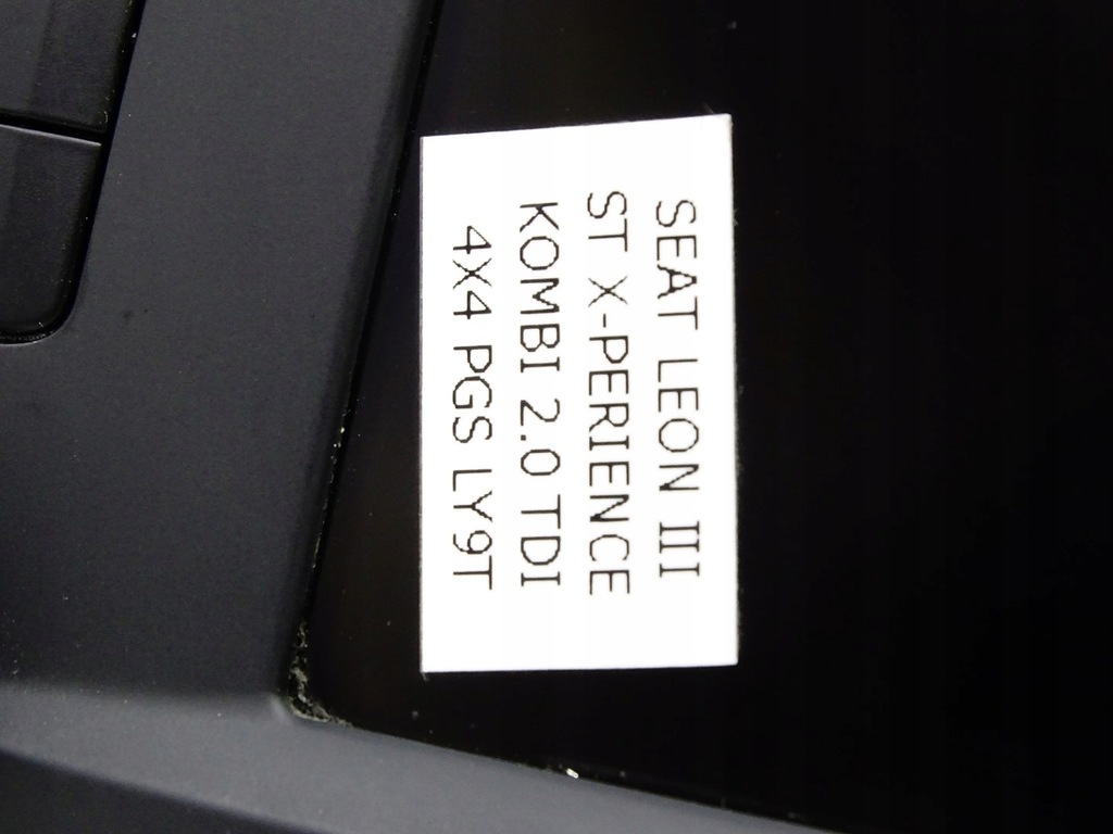 Radio -Radio -CD -Display Sitz Leon III 5F 5F0035869a Product image